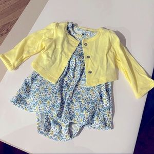 Carter’s Baby Girl Sundress & Sweater Set